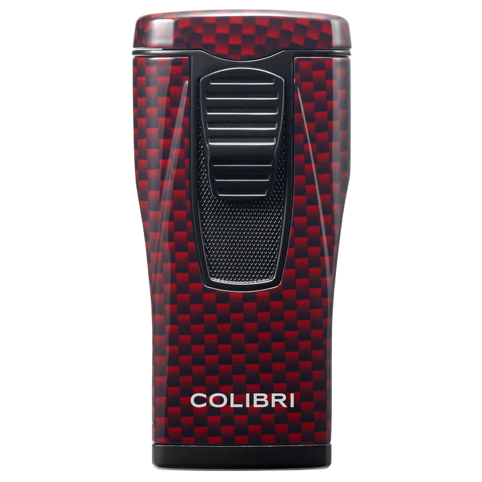 Colibri Lighter Monaco Carbon Fiber Red