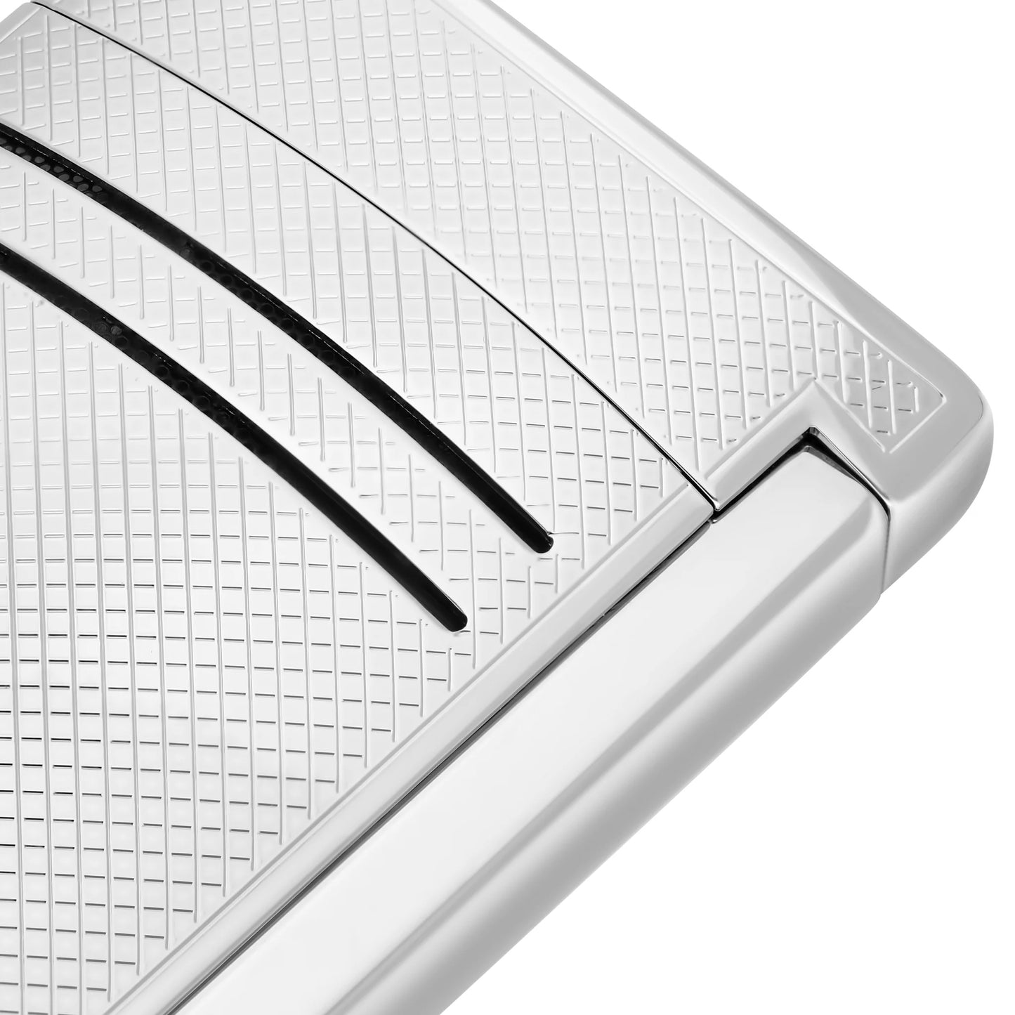 S.T. Dupont Maxijet Lacquered Silver