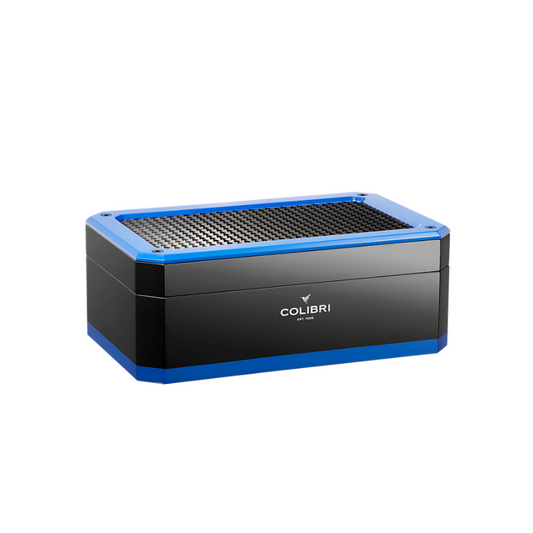 Colibri Humidor Rally Black/Blue
