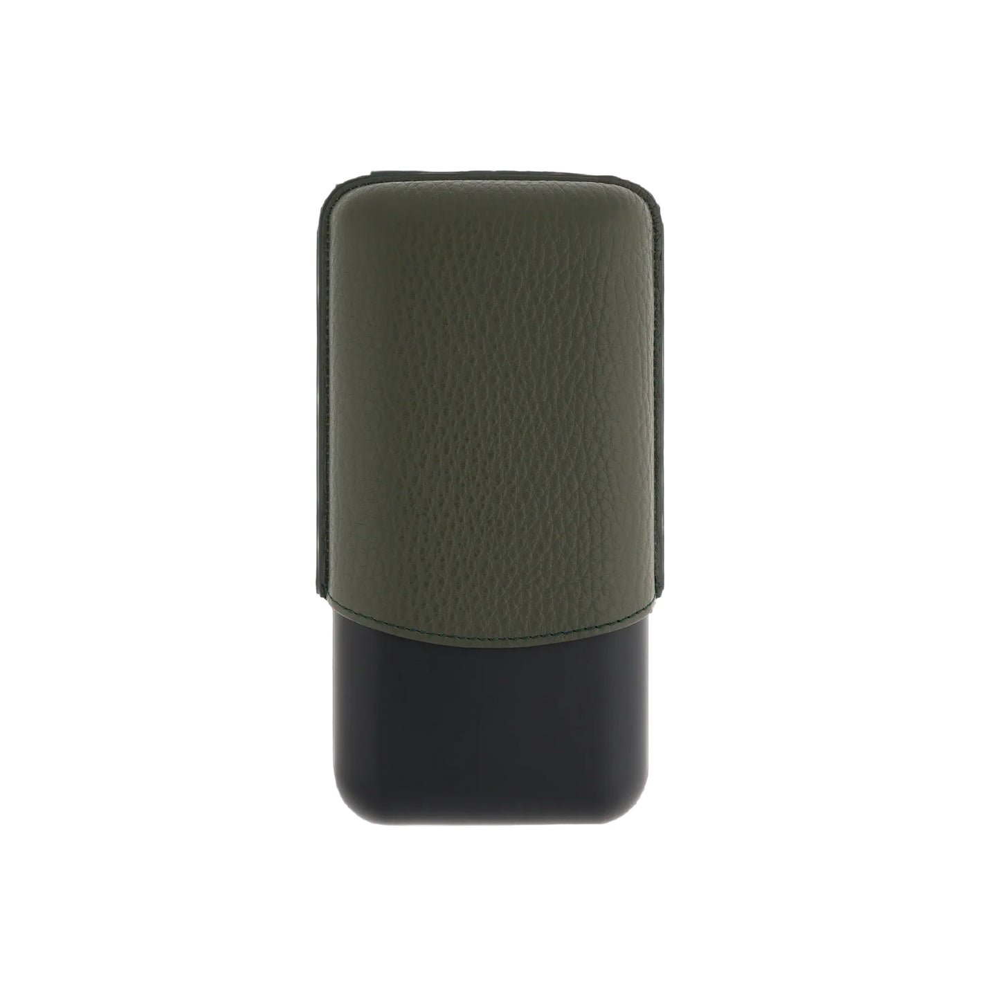 S.T. Dupont 3 Cigar Case Kaki Black