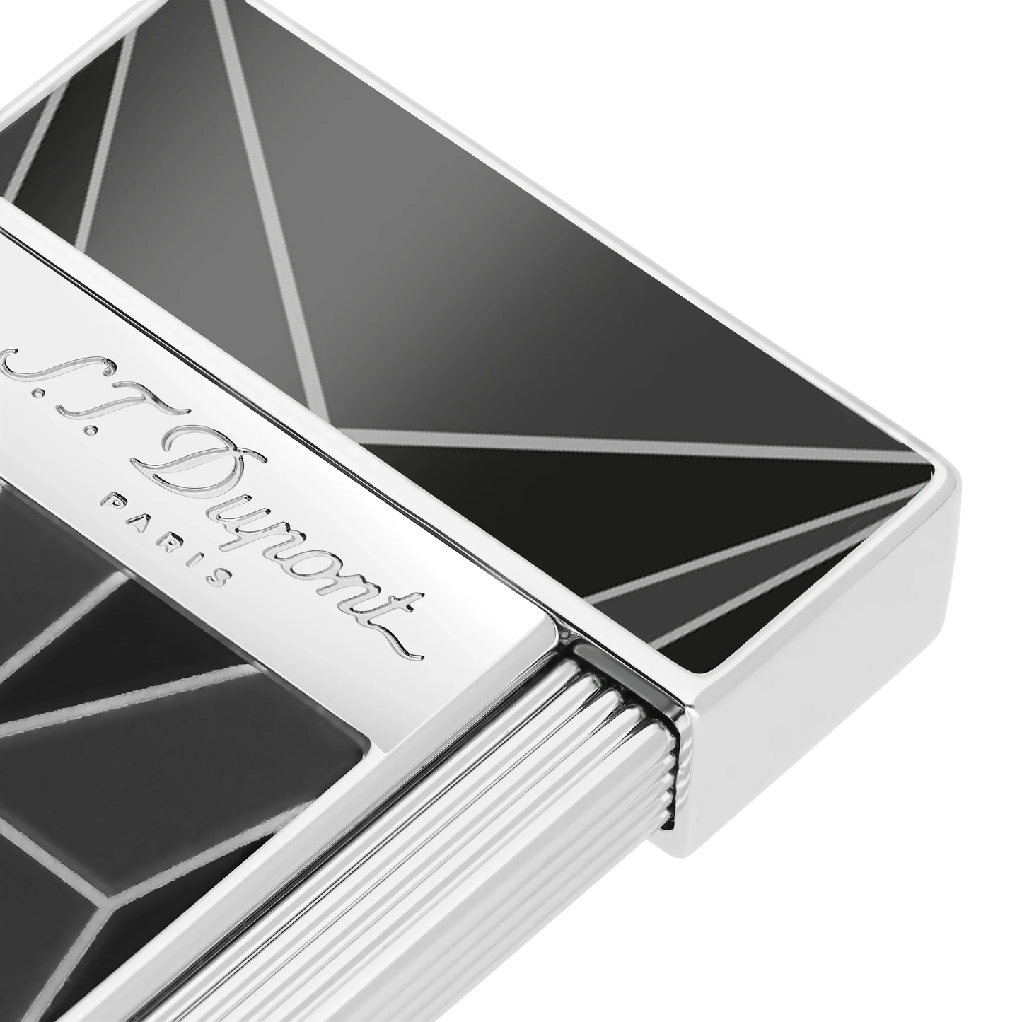 S.T. Dupont Slimmy X Black & Chrome