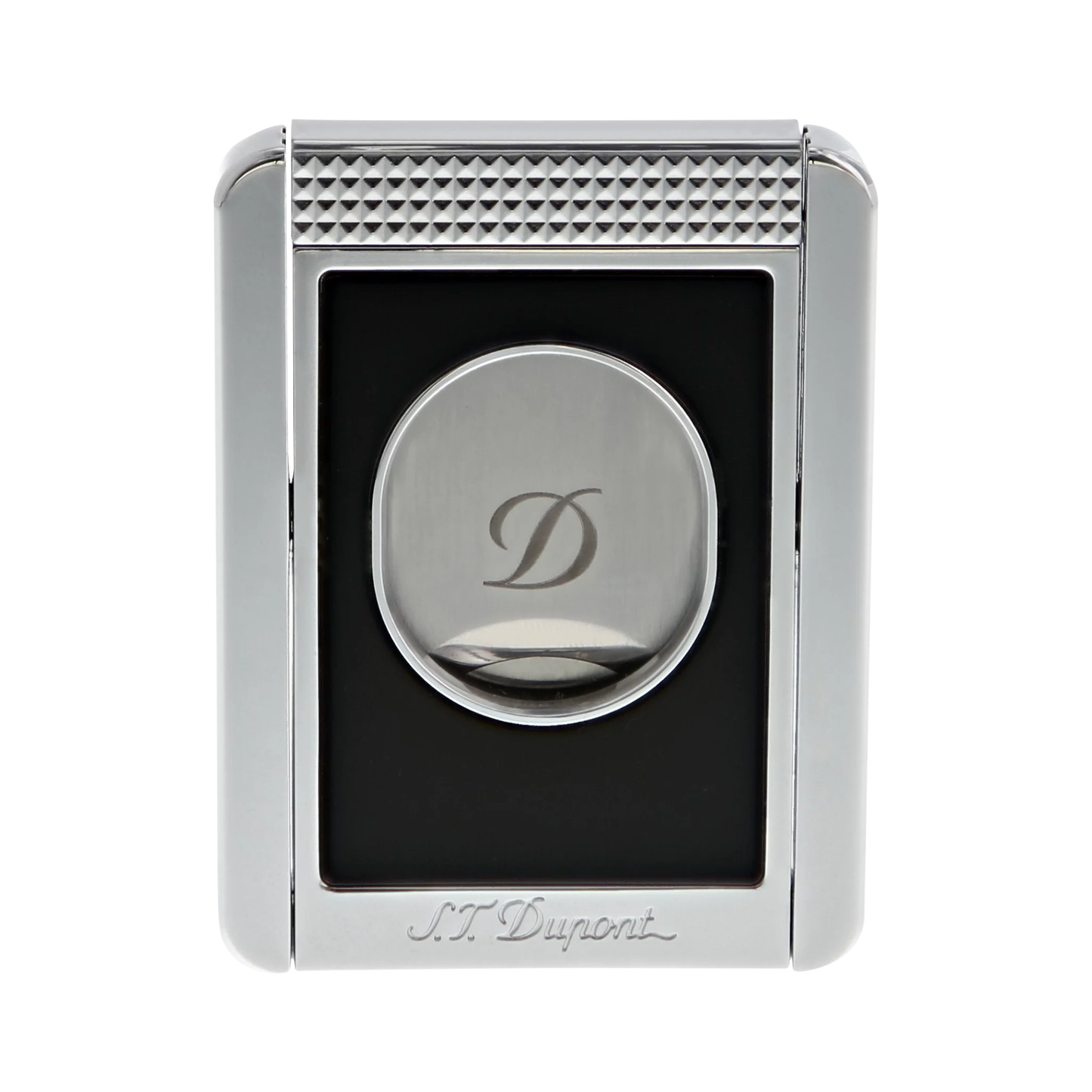 S.T. Dupont Coupe Cigare Stand Noir & Chrome